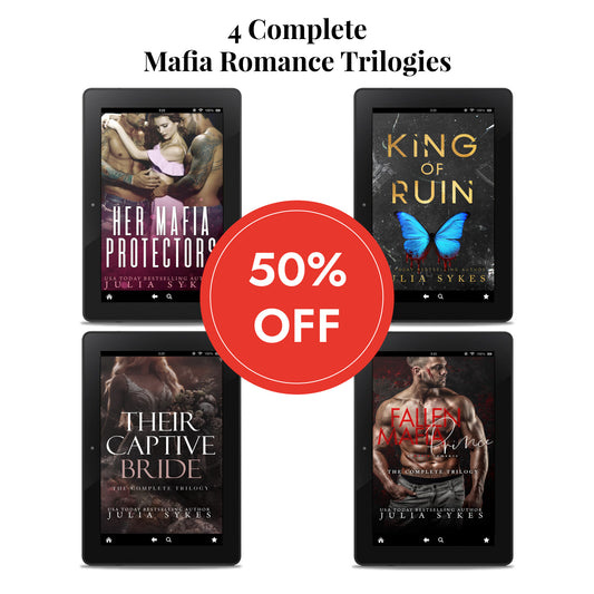 Mafia Romance Trilogies by Julia Sykes eBook Bundle (EBOOK)